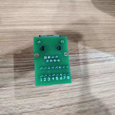 8 Pin Spring Crimping Terminal Blocks to Network RJ45 Jack Adapter PCB Module
