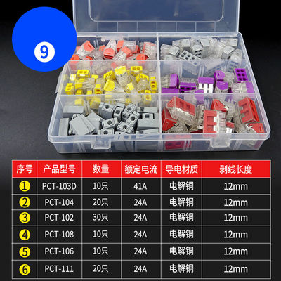 Equivalent Compact Splicing LED Cable Connectors Quick Connect Terminal Blocks