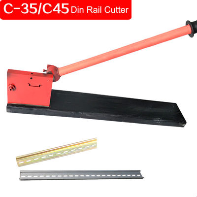 4-in-1 35mm 15mm DIN Mounting Rail Cutter Punch Cutting Tool Manual