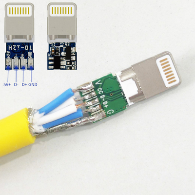 DIY Kit USB 3.1 Type C Metal Connector Plug Shell Data Charge Cable For Cell Phones Mechanical Keyboard