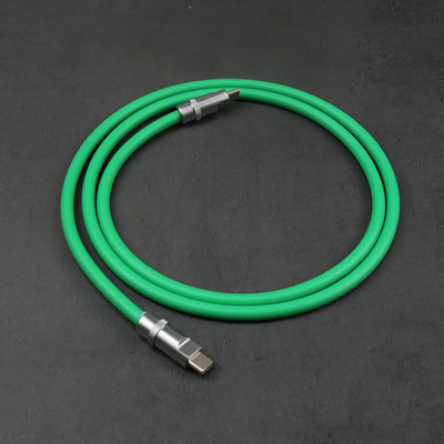 DIY Kit 6mm O.D USB-C 3.1 Type C Charge Cable PD 100W Charging for Laptops Tablets Phones