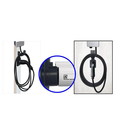 Electric Vehicle Charger Dummy Socket Charging Cable Hanger Wall Mount Plastic Bracket