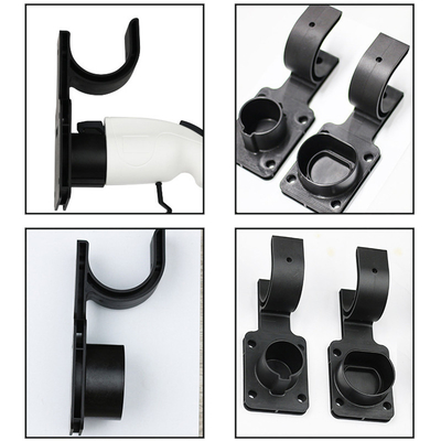 Electric Vehicle Charger Dummy Socket Charging Cable Hanger Wall Mount Plastic Bracket