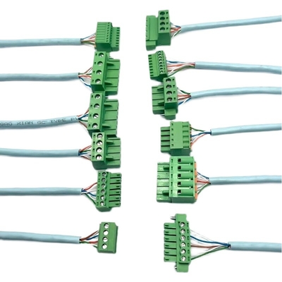 5.08mm Feed Through Terminal Blocks Wiring Harness Cable Assembly Customized Service