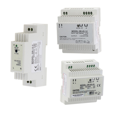 DR-45-12 45W 12V 3.5A DC Output Din Rail Switching Mode Power Supply