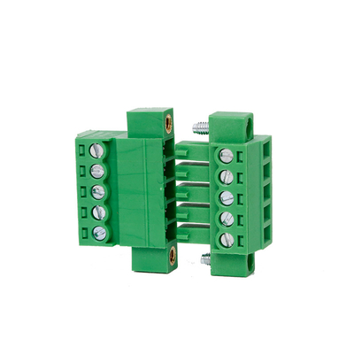 3.81mm Spacing Interlocking Flange Docking Screw Terminal Blocks