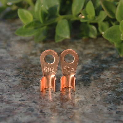 Open Barrel Wire Crimp Copper Ring Lug Terminals OT 5A to 500A