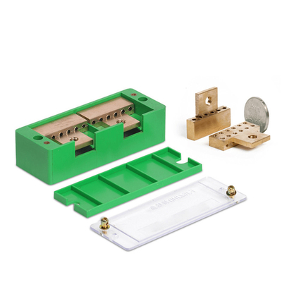 2 in 8 out Electrical Terminal Blocks Splitter Power Source Wiring Distribution Connectors