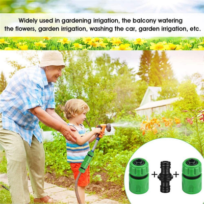 Garden Water Hose Tap Connector Plastic Quick Hose Adaptor Accessories 1/2 inch 3/4 inch