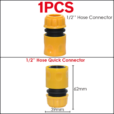 Garden Water Hose Tap Connector Plastic Quick Hose Adaptor Accessories 1/2 inch 3/4 inch