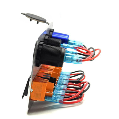 Dual USB Charger Outlet Adapter Power Socket 4.8A for Auto Motorcycle Truck Ship Waterproof 12-24V