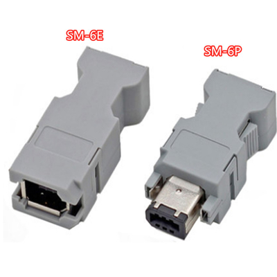 SM-6P SM-6E IEEE 1394 SM-6P SCSI 6 Pin Servo Connector Replacement 55100-0670 0551000670