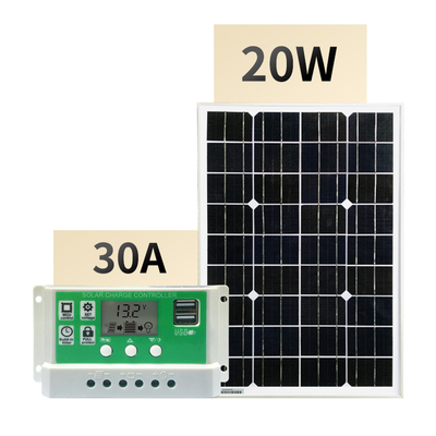 MPPT Solar Charge Controller Battery Charging Panel Dual USB Controlador De Carga 12V 24V Auto Regulator