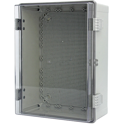 400x300x180mm IP65 Waterproof Electrical Enclosure Outdoor Plastic Wall Junction Box Case