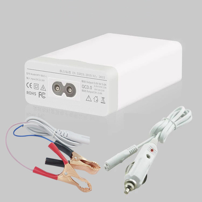 Motorcycle Truck DC Converter With Battery Clip 12V 24V to 5V QC3.0 USB Charger Power Adapter