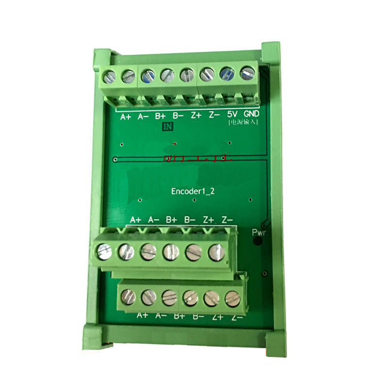 1 In 2 Out Servo Encoder Pulse Signal Splitter Distributor 5V TTL / RS422 Input Output