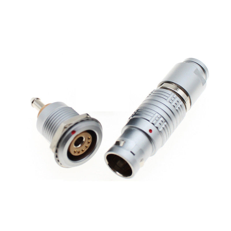 FGG EGG 2B 6 Pin Plus 1 Way Push Pull Self-lock Plug Socket Electrical Pneumatic Mixed Connector