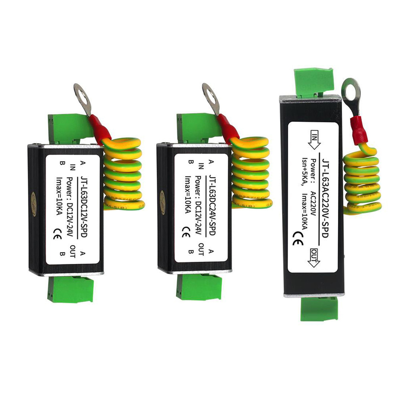 Control Signal Surge Protectection 12V 24V 220V Lightning Protector SPD RS485 Surge Arrester