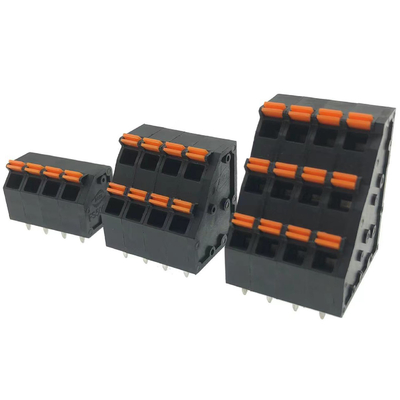 5.0mm PCB Terminal Blocks Spring Clamp Connectors Single Row Dual Row 736HH 736H 736L-5.0
