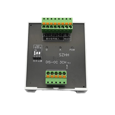 3 Channels Differential TTL into Collector 24V HTL Signals Converter for PLC NPN or PNP