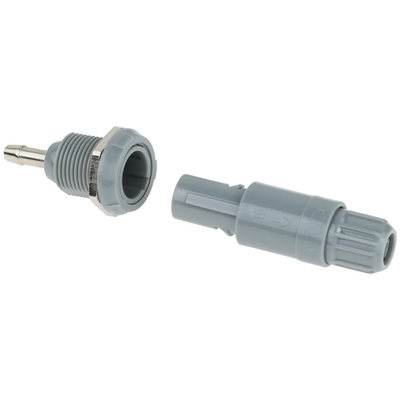 PAG PKG Electrical Pneumatic Mixed Push Pull Self-latching Plug Socket Replacement Plastic Tubing Connector
