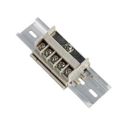 300V 35A Power Supply Cable Distribution Panel Terminal Blocks Splitter DIN Rail Mounted